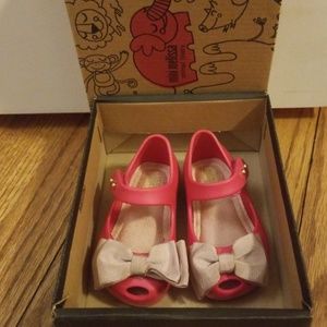 Mini Melissa size 5 shoes